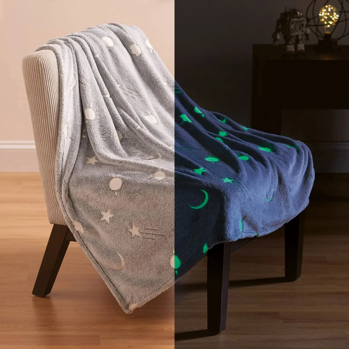 Glow in the Dark Blanket for Kids