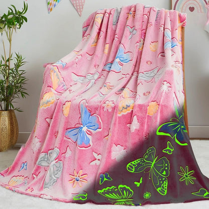 Glow in the Dark Blanket for Kids