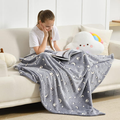 Glow in the Dark Blanket for Kids